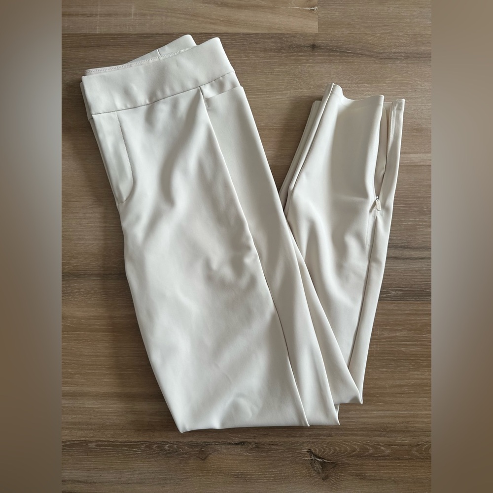 Athleta Ivory Pants - Picture 1 of 11